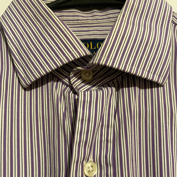 Men’s Purple Ralph Lauren Button Down - Picture 3 of 7